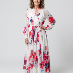 Marva | Floral Wrap Maxi Dress