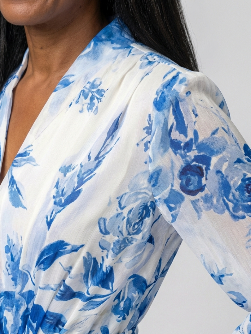 Marva | Floral Wrap Maxi Dress