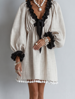 Vonnie dress in Beige