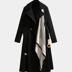Mabry Belted Classic Midi Trench Coat
