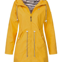 Bryony hooded drawstring coat