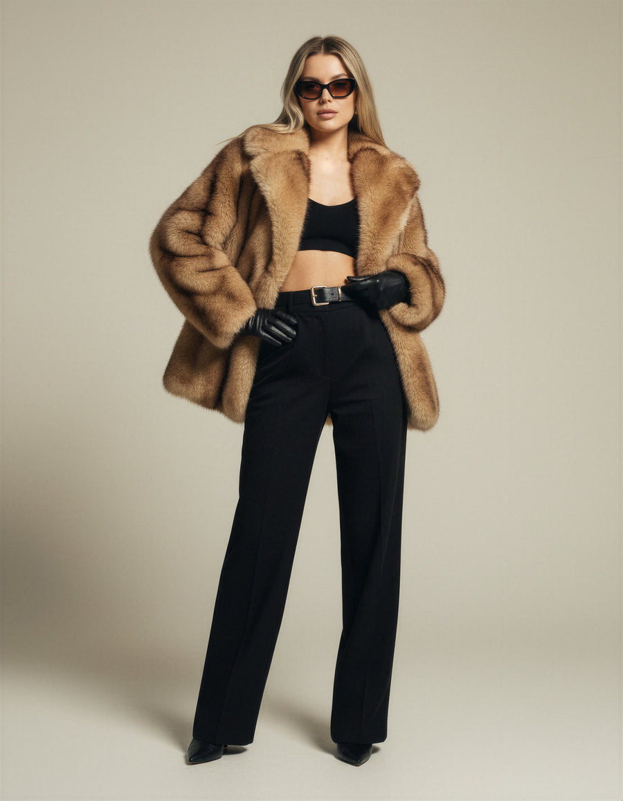 Doreen | Oversized Faux Fur Coat