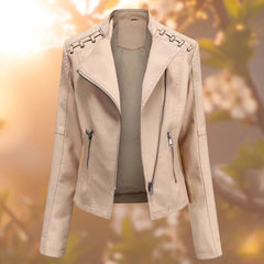 Ronnie Moto-Style Zip-Up Jacket