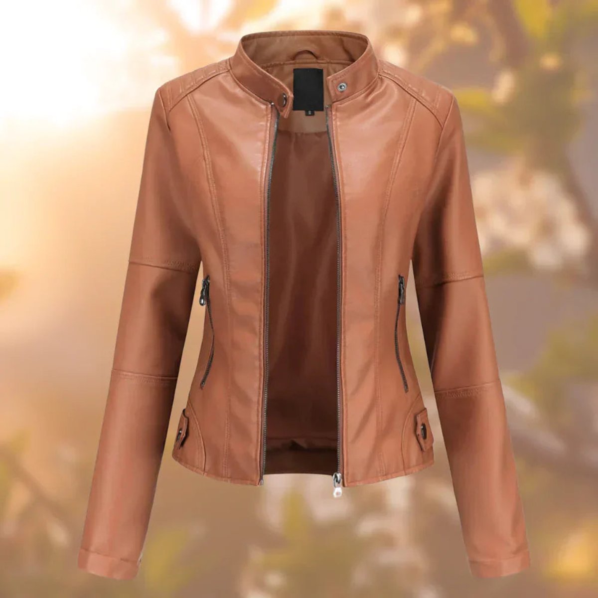 Romilly Slim-Fit Zip-Up Moto Jacket