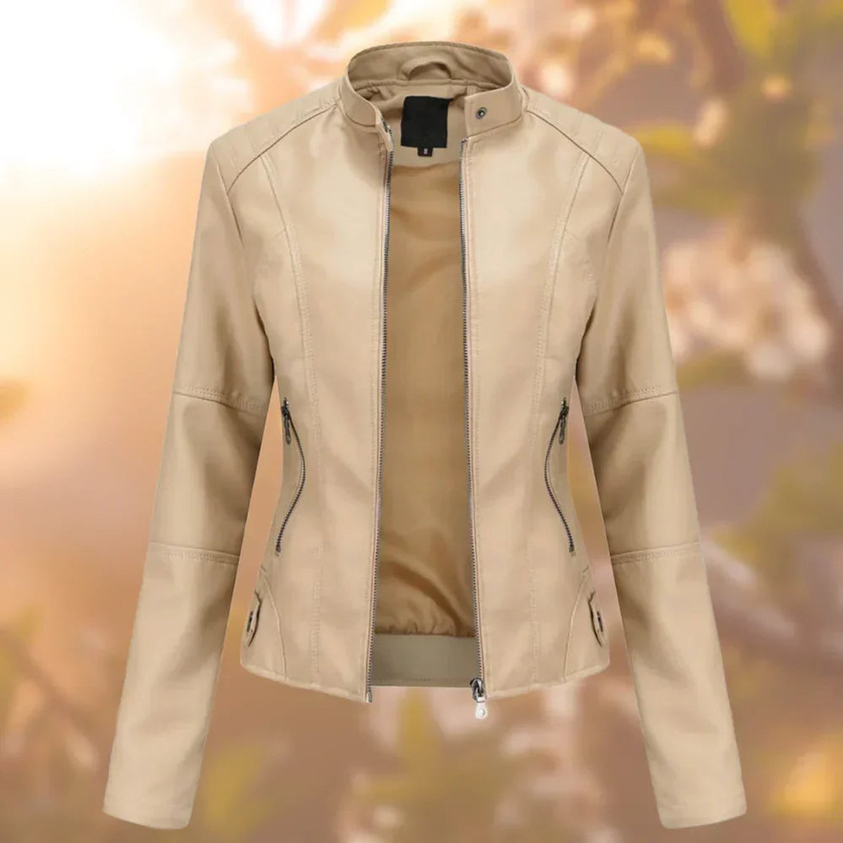 Romilly Slim-Fit Zip-Up Moto Jacket
